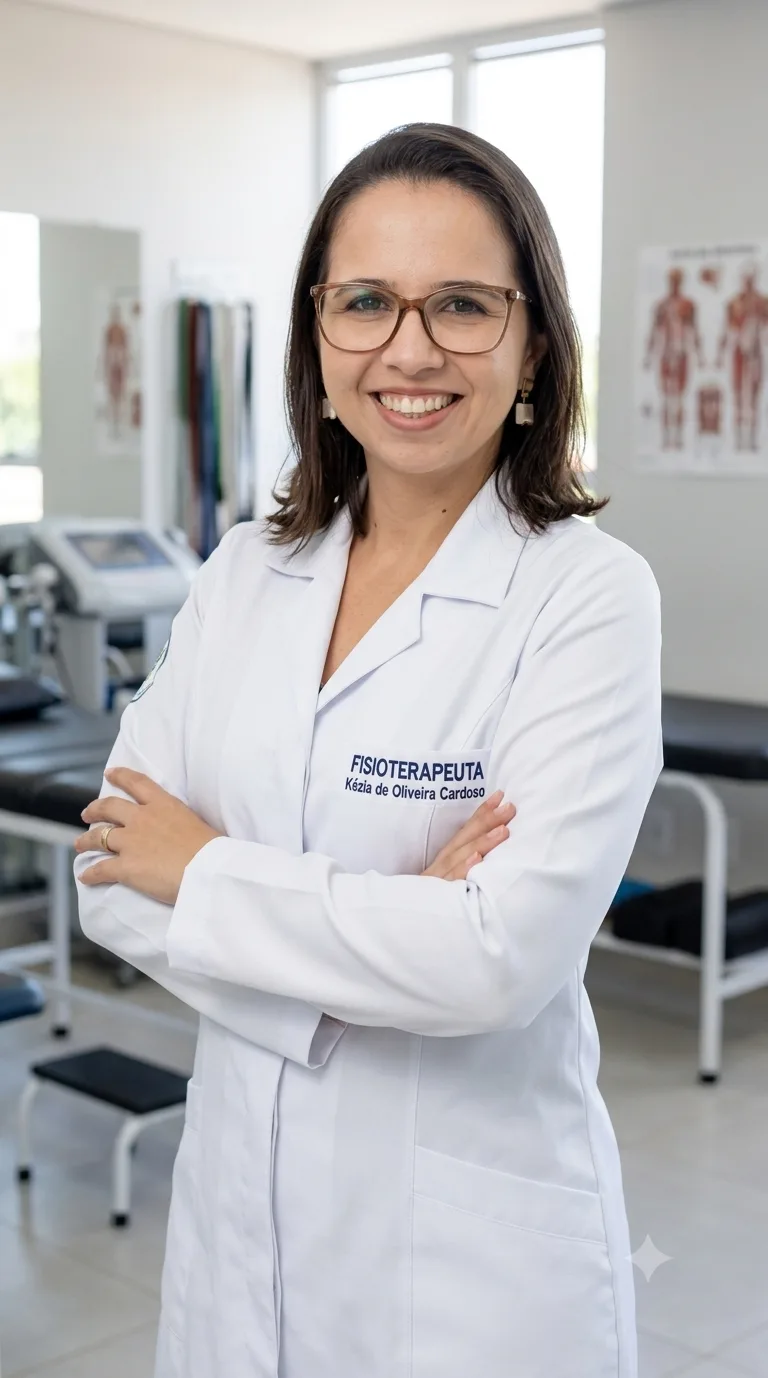 Kézia de Oliveira Cardoso, Fisioterapeuta — Clínica geral e reabilitação funcional